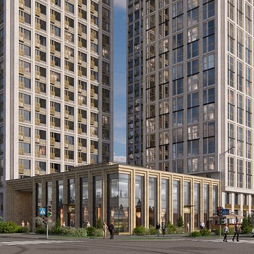 Офисы и апартаменты у четырех станций метро