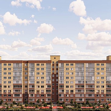 2-комнатные семейные квартиры 56,7 м² в ЖК «Дивноград»