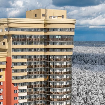 Последняя готовая 2-комнатная квартира 71 м² с видом на реку у «Заельцовского парка» в жилом комплексе «Сосны»